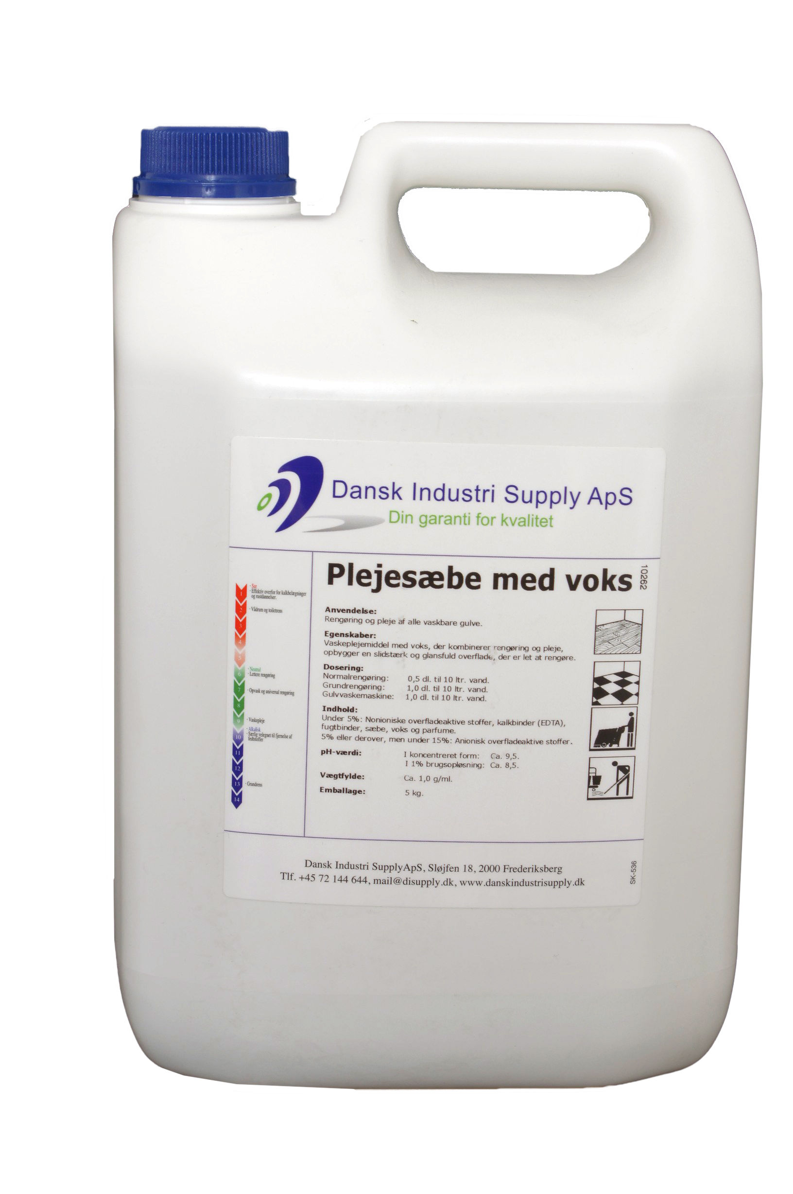 DIS plejesæbe med voks 5 liter (3)