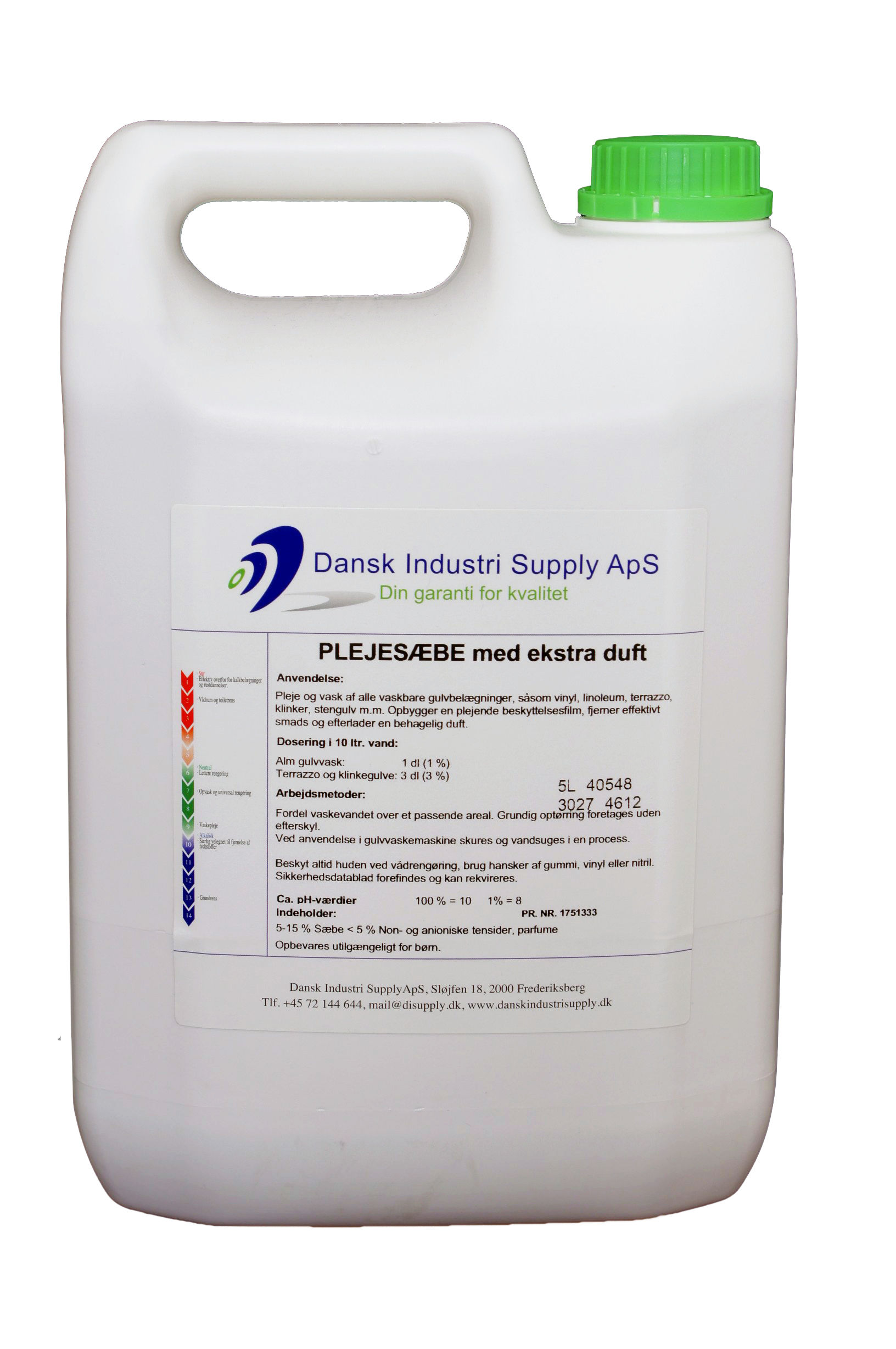 DIS Plejesæbe med ekstra duft 5 l.  (3)