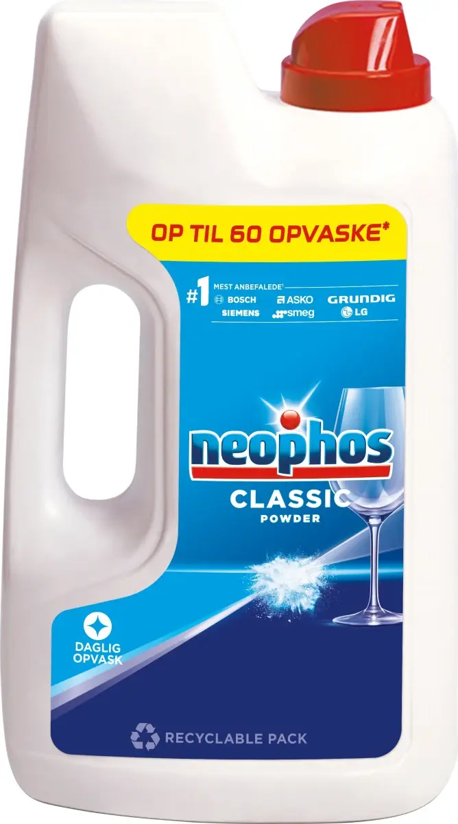Neophos opvaskepulver 1.2 kg.