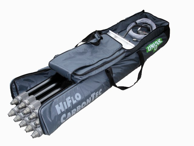 Unger HiFlo 15 m. karbon sæt komplet