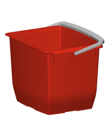 Dit spand 13 l. rød