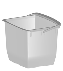 Dit spand 13 l. hvid