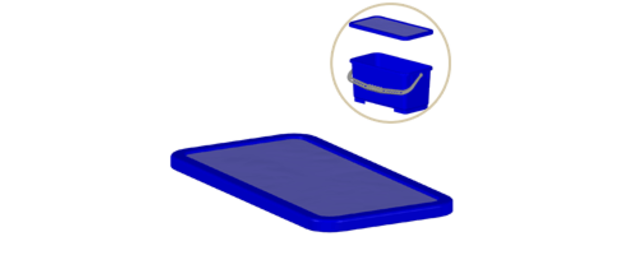 Dit låg til 22 l. spand