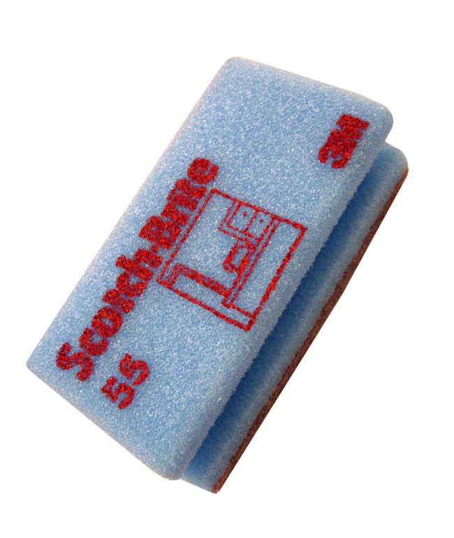 3M svamp ridsefri blå