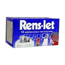 Rens let svamp 10 stk.