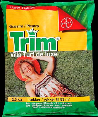 Trim plænegræs villa turf 2.5 kg.